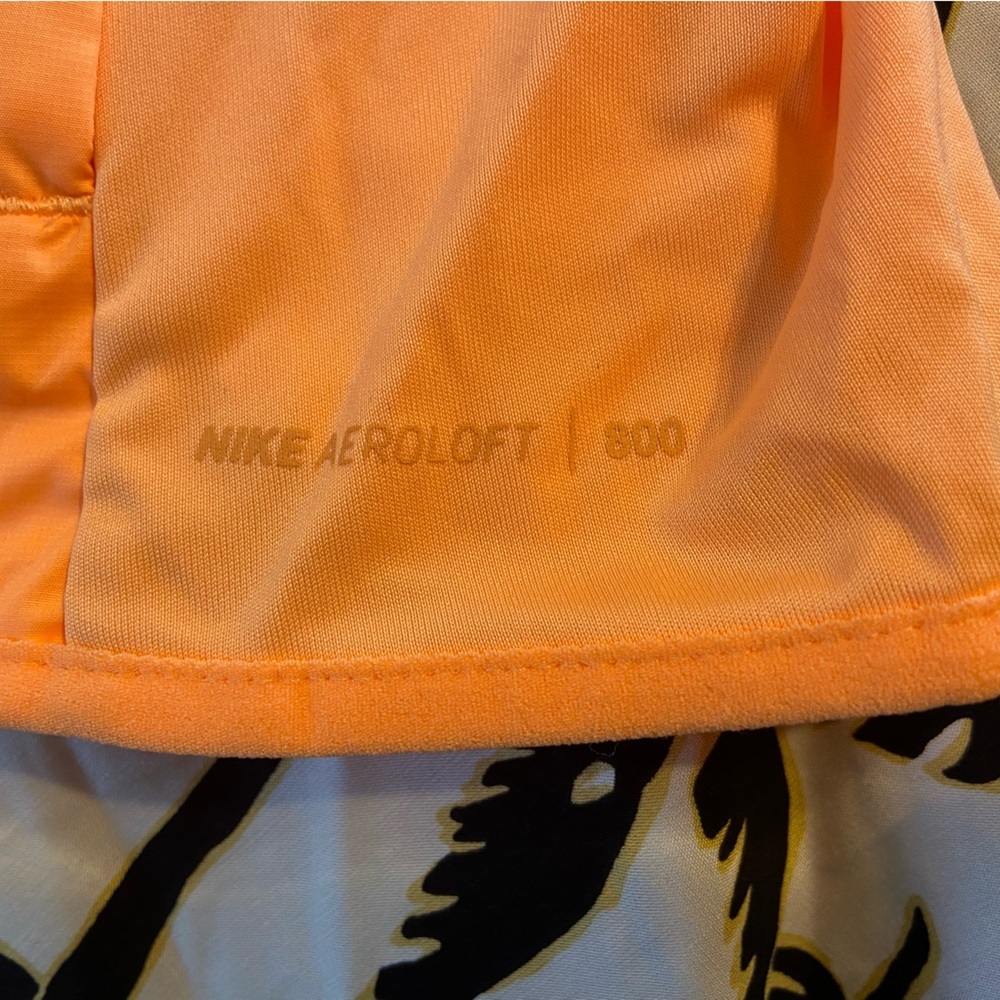 NWT NIKE AEROLOFT 800 DOWN FLASH RUNNING GILET VEST SIZE S (799849 835) orange - Picture 5 of 6